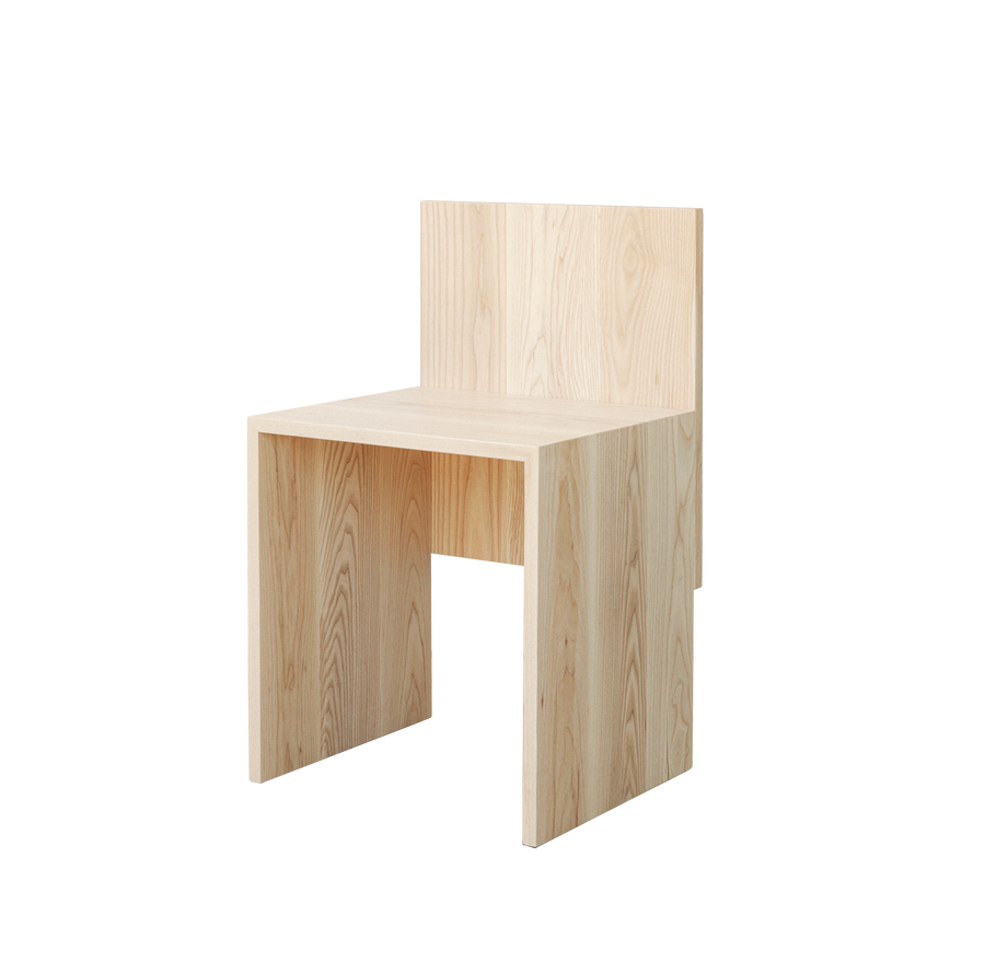 solid wood dining chair