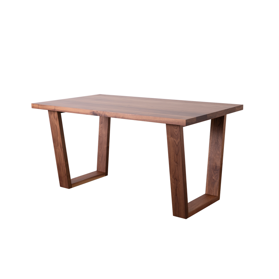 solid wood dining table