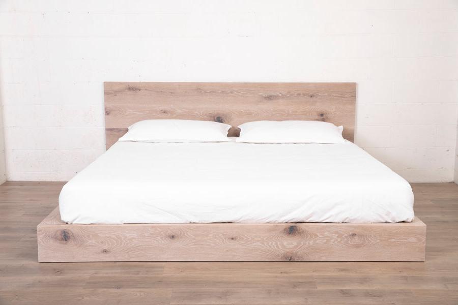 minimalist wood bed Vancouver