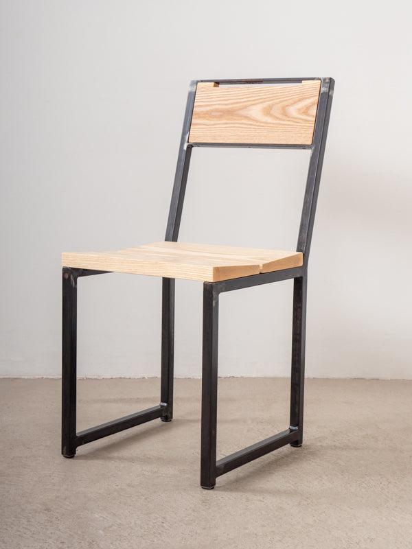 metal and wood dining chair Vancouver