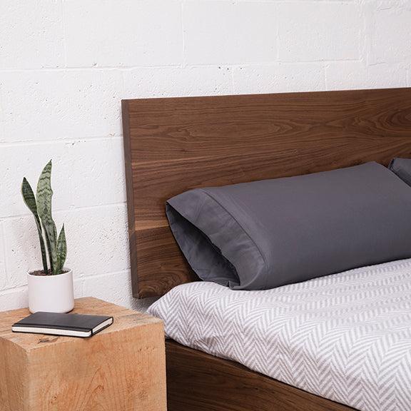 modern wood bed canada